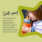 Tommee Tippee - Insulated Straw Cup (12M+) - Pack of 2 | MazenOnline