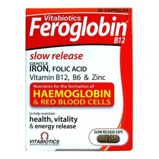 Feroglobin - VitaBiotics Feroglobin B12 | MazenOnline