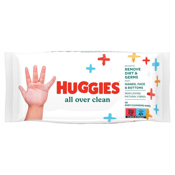 Huggies - Pure Wet Wipes 56 Count | MazenOnline Main image