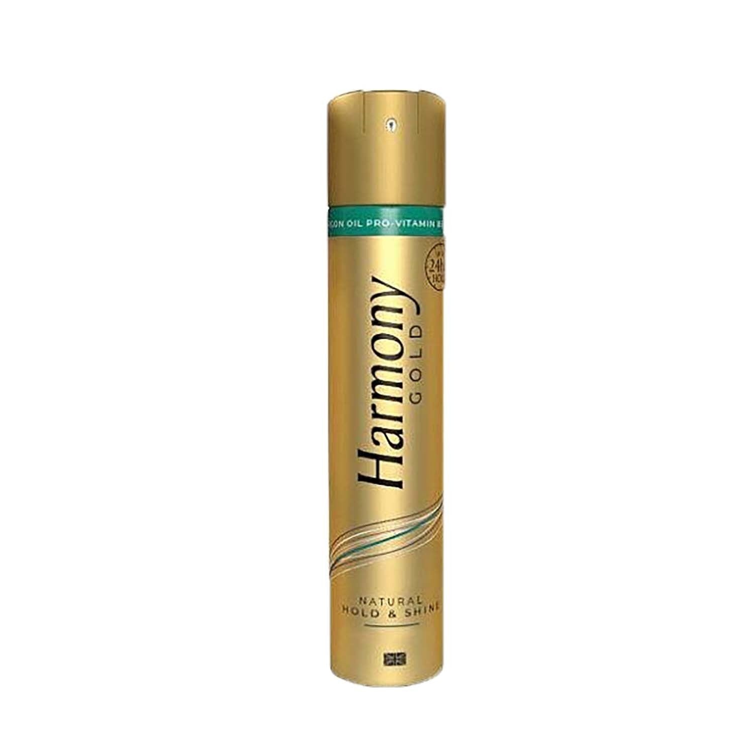 Gold Natural Hold & Shine Hairspray - MazenOnline