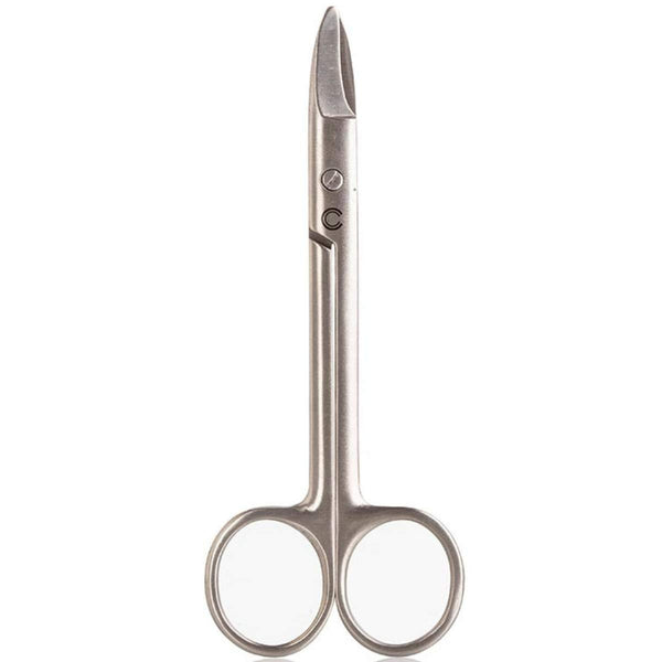 Toe Nail Scissor - Stainless Steel - Strong Sharp Curved Blades for Precision Trimming - Long Handles for better control - 4.5 inch - MazenOnline
