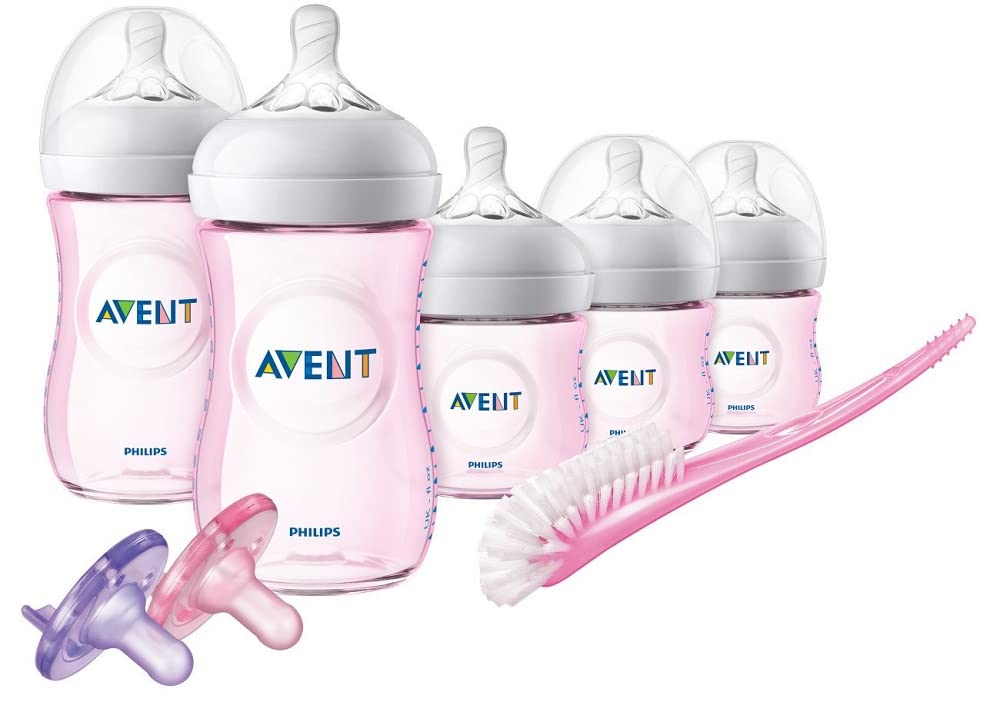 Natural Newborn Starter Set Pink - MazenOnline Main image