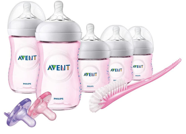 Natural Newborn Starter Set Pink - MazenOnline