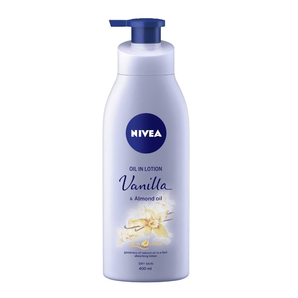 NIVEA - Vanilla and Almond Oil Body Lotion | MazenOnline