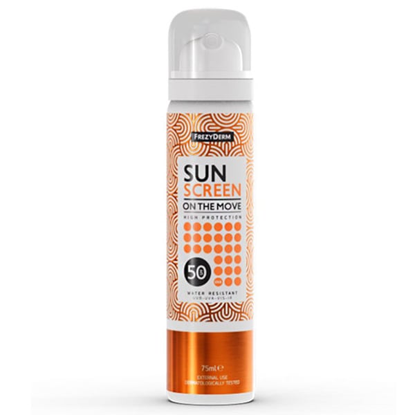 FREZYDERM - Sun Screen On The Move Face Spray SPF50 | MazenOnline Main image