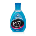 Lady Care Nail Polish Remover 120ml bottle for casual makeup, with a clear label and white cap.