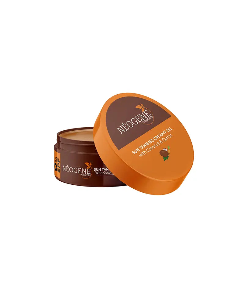 Neogene - Sun Tanning Oil Cream With Carrot & Coconut | MazenOnline