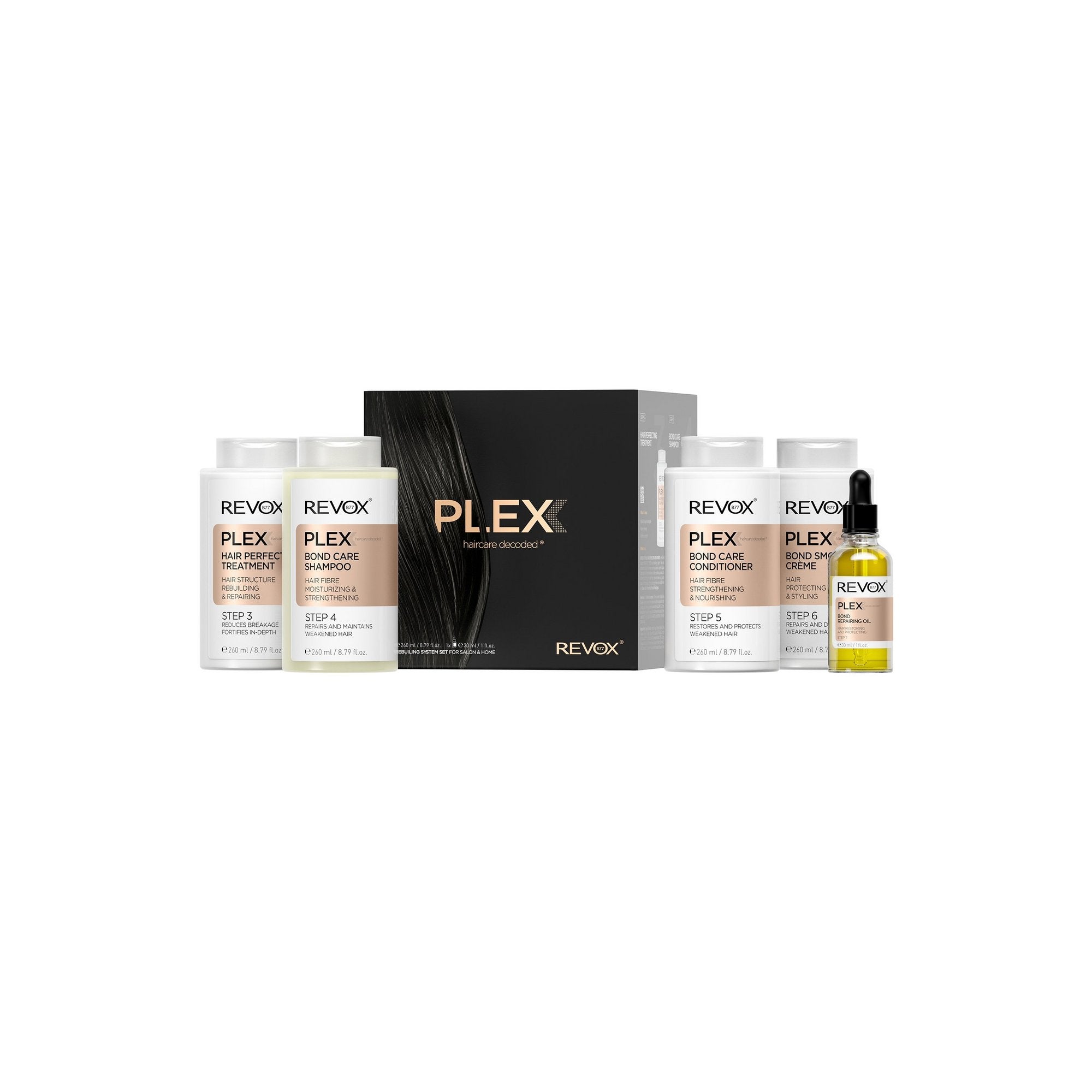 B77 PLEX Hair Rebuilding System Set for Salon & Home - MazenOnline Main image