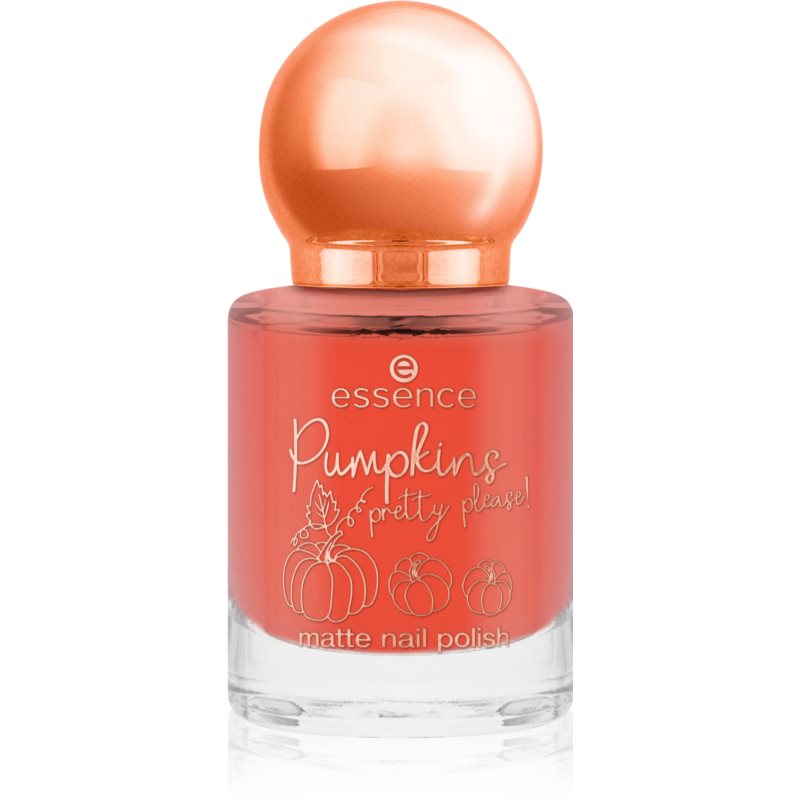 Pumpkins pretty please! matte nail polish Secondary image