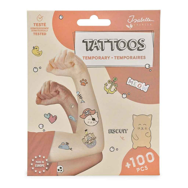 Isabelle Laurier Temporary Tattoos – Biscuit the Cat