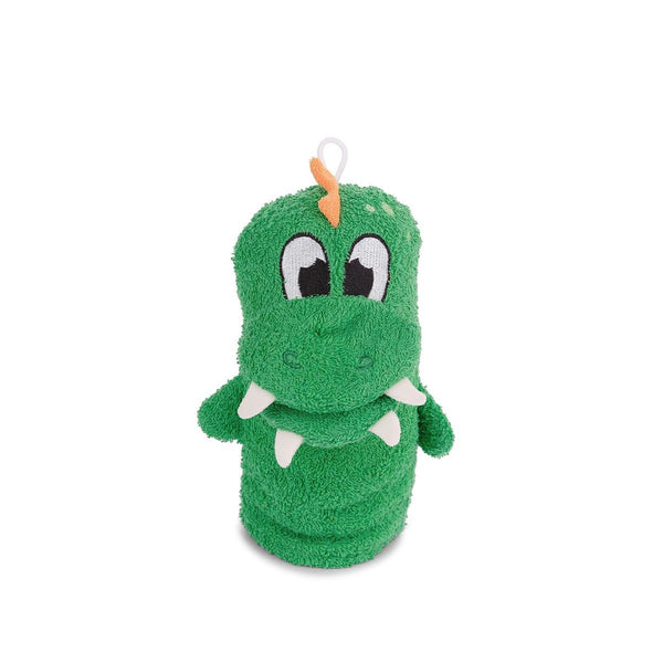 Isabelle Laurier Cotton Bath Mitt – Dino