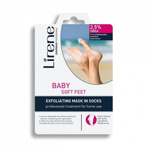 Lirene - Exfoliating Feet Mask In Socks | MazenOnline Main image