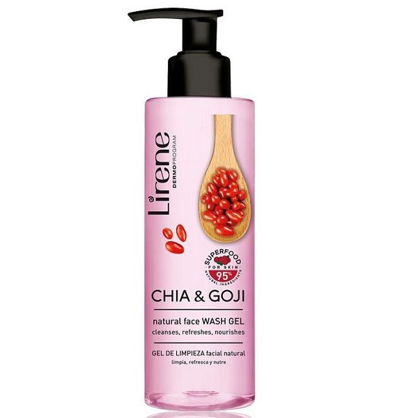 Lirene - Super Food Face Wash Gel Chia & Goji | MazenOnline Main image