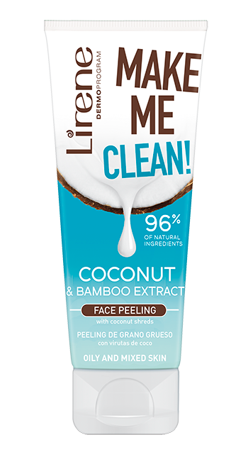 Lirene - Volcanic Face Peeling Coconut Make Me Clean | MazenOnline
