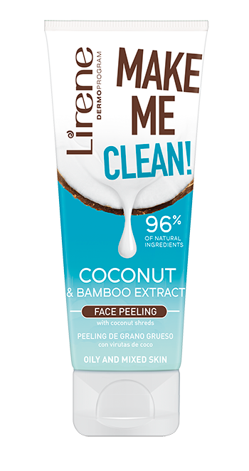 Lirene - Volcanic Face Peeling Coconut Make Me Clean | MazenOnline Main image