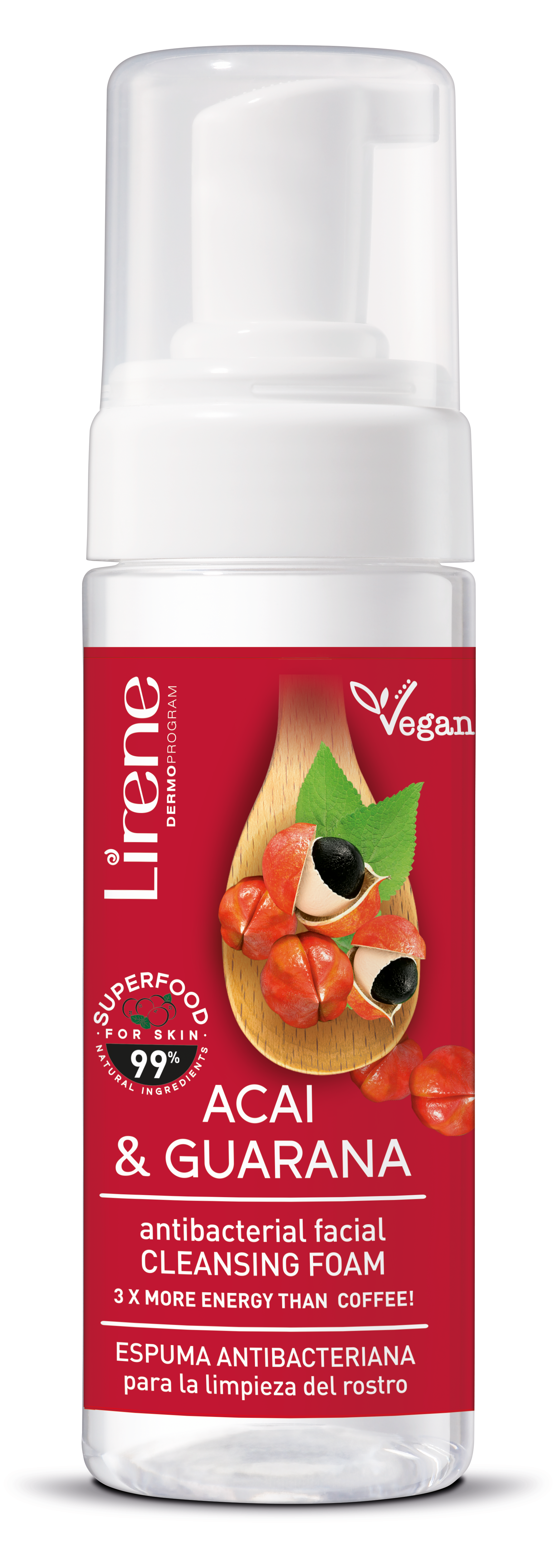 Lirene - Face Wash Foam Acai & Guarana | MazenOnline Main image