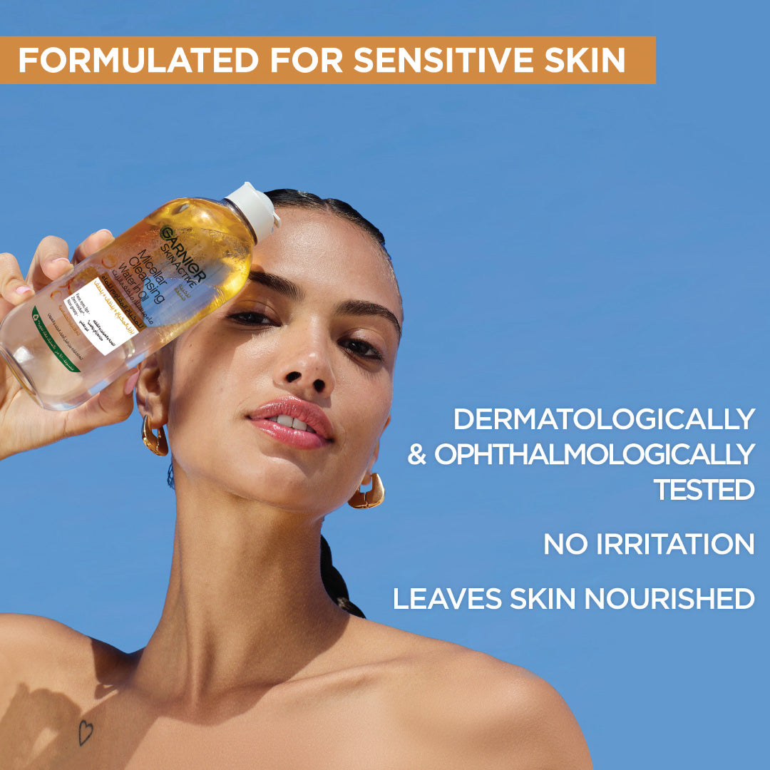Micellar Water Oil-Infused Facial Cleanser and Waterproof Makeup Remover
