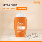 Avène Ultra fluid invisible SPF50 50ml + Avène Sunscreen Spray SPF 50+ + Gifts