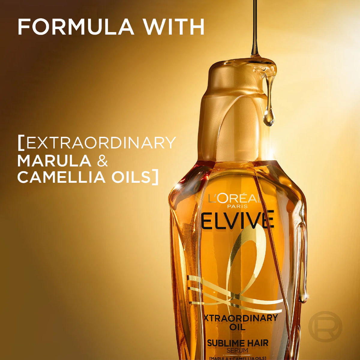 Extraordinary Hair Oil Treatment, Non-Sticky Serum For Dry Hair