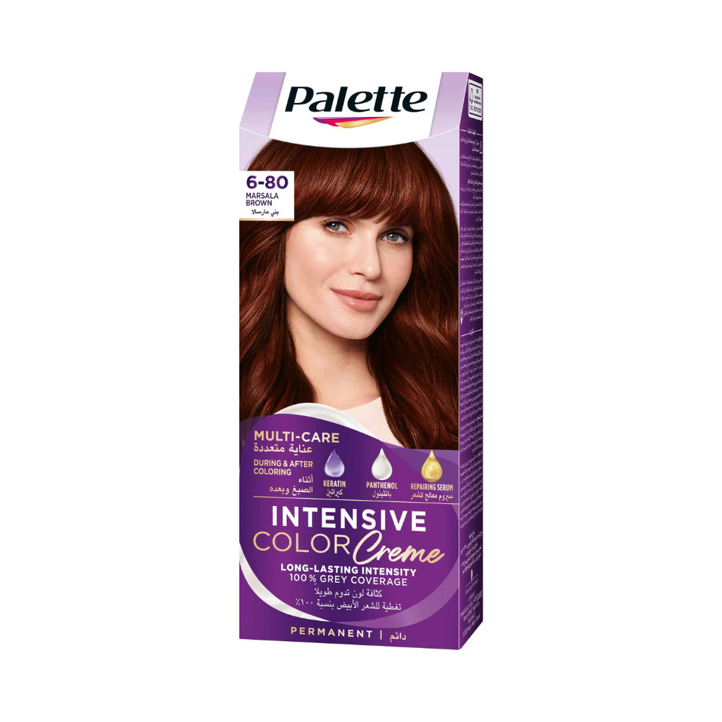 Intensive Hair Color Cream With Liquid Keratin