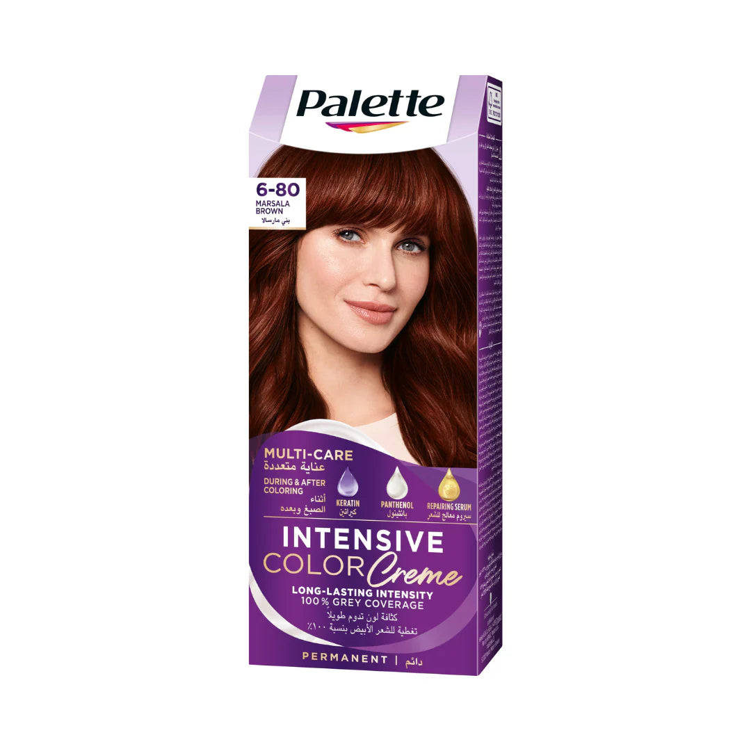 Intensive Hair Color Cream With Liquid Keratin