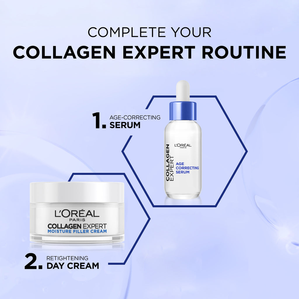 L'Oréal Paris - Collagen Expert Age-Correcting Serum with Glycerin & Collagen Peptide Fractions | MazenOnline