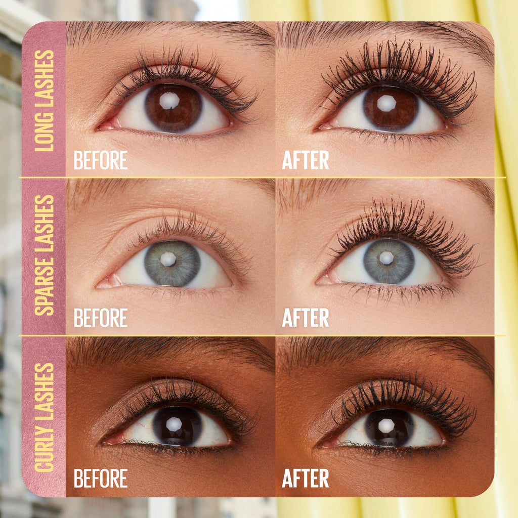 Maybelline New York - Colossal Bubble Mascara Buildable Sleek Volume and Long Lasting 24HR Wear Mascara| Inflator Comb Brush to Separate Lashes | MazenOnline