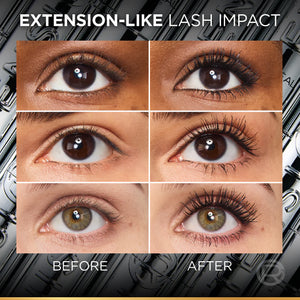 L'Oréal Paris - Telescopic Extensionist Mascara for 24H Long-Lasting Curl, Volume, and Exceptional Lengthening Eyelashes with Eyelash-Extension Effect | MazenOnline