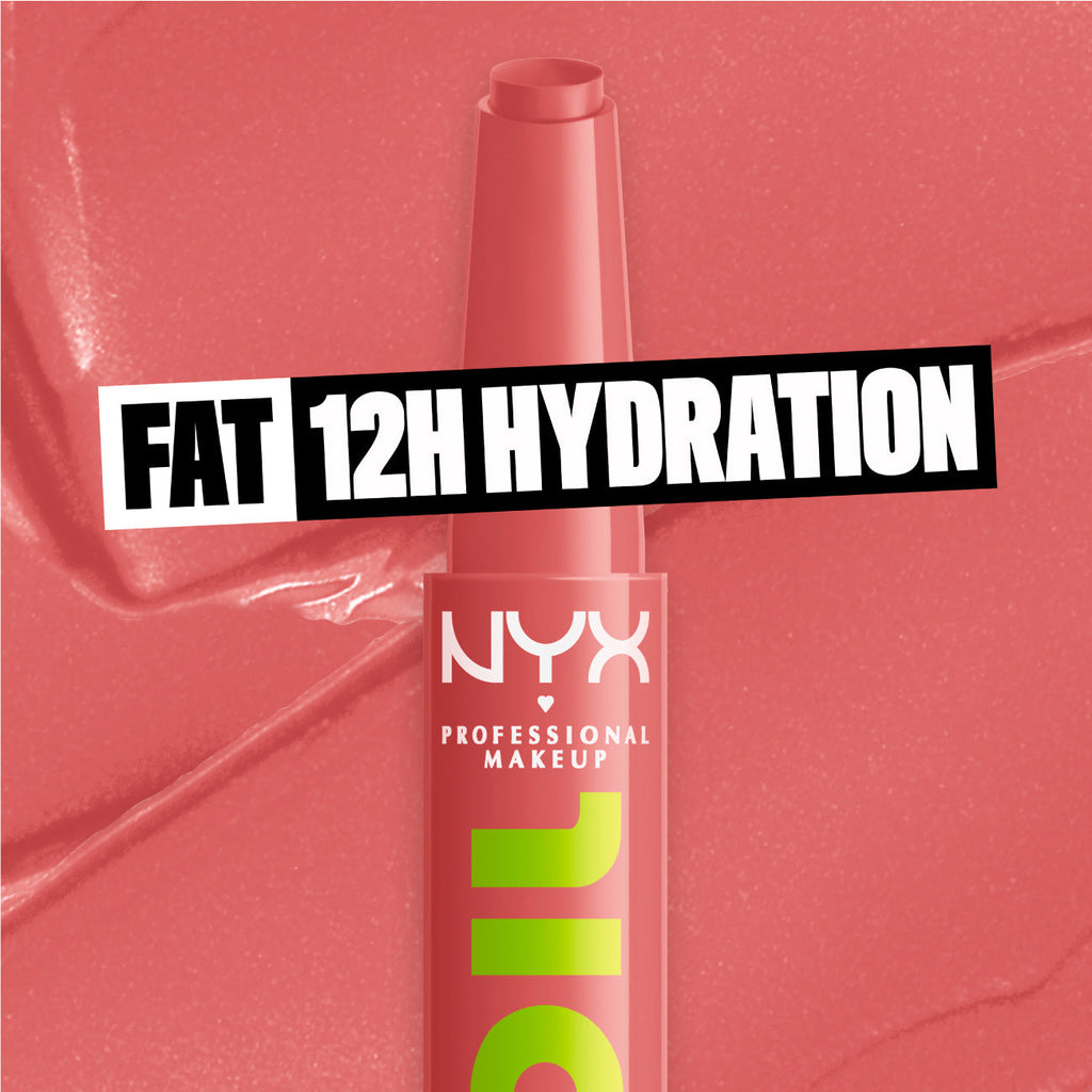NYX Professional Makeup - Fat Oil Slick Click Shiny Lip Balm | MazenOnline
