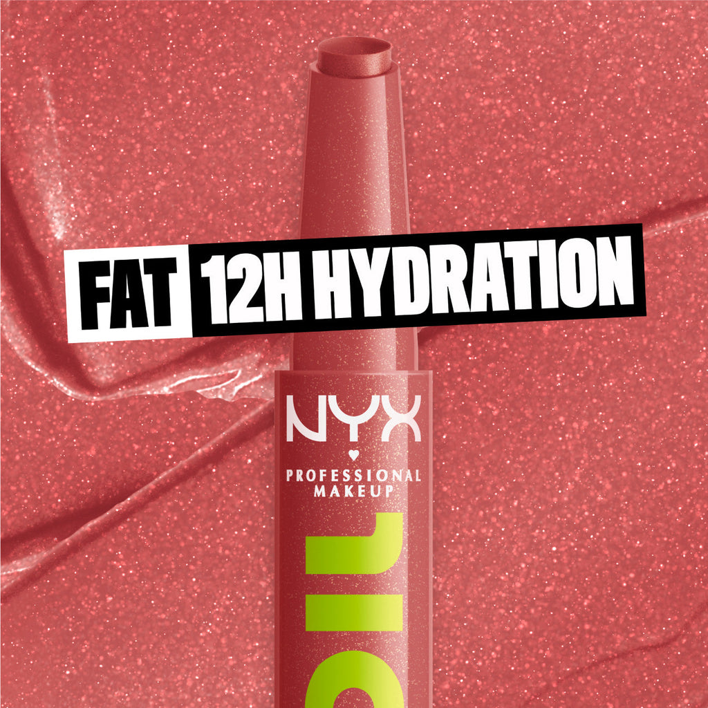NYX Professional Makeup - Fat Oil Slick Click Shiny Lip Balm | MazenOnline