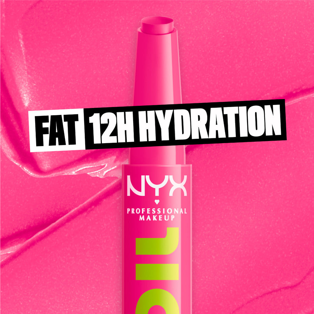 NYX Professional Makeup - Fat Oil Slick Click Shiny Lip Balm | MazenOnline