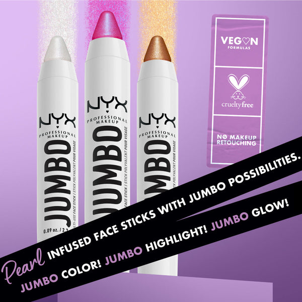 NYX Professional Makeup - Jumbo Multi-Use Face Stick Highlighter | MazenOnline