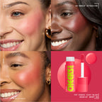 NYX Professional Makeup - Fat Cheeks Juicy Blush, Liquid Blush, 12 HR Wear, Product Does Not Fade | MazenOnline