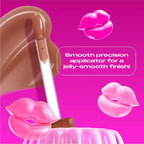 Jelly Job Lip Gloss, Lip Tint Gloss with Full-Bodied, Smoothing, and Hyper-Glossy Shine