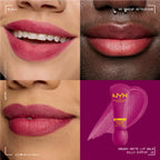NYX Professional Makeup - Smushy Matte Lip Balm, Soft Diffused Color, Matte Finish | MazenOnline