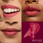 NYX Professional Makeup - Smushy Matte Lip Balm, Soft Diffused Color, Matte Finish | MazenOnline