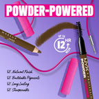 NYX Professional Makeup - Powder Louder, Brow Pencil, 12Hr Wear, Buildable Micro-Fibers | MazenOnline