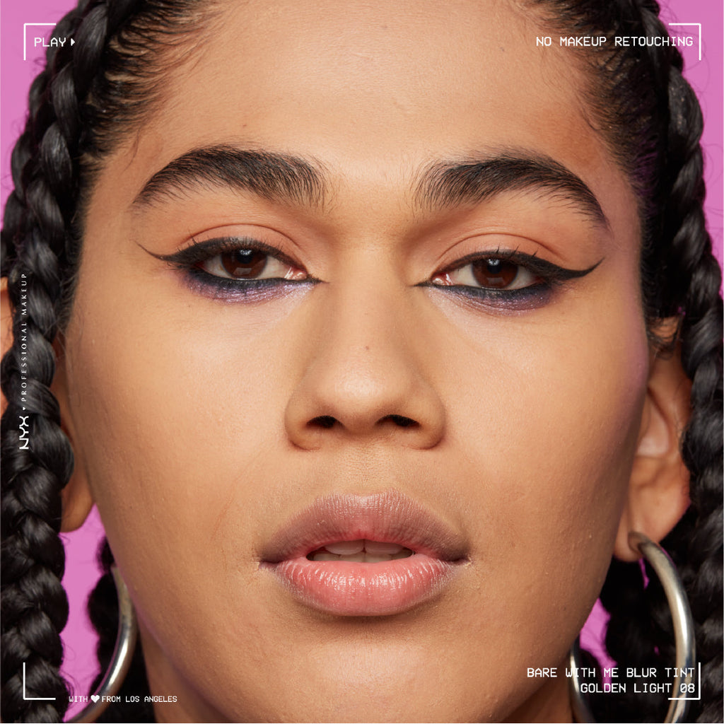 NYX Professional Makeup - Bare with Me Blur Tint Foundation, Medium Coverage, 12 Hours Hydrating | MazenOnline