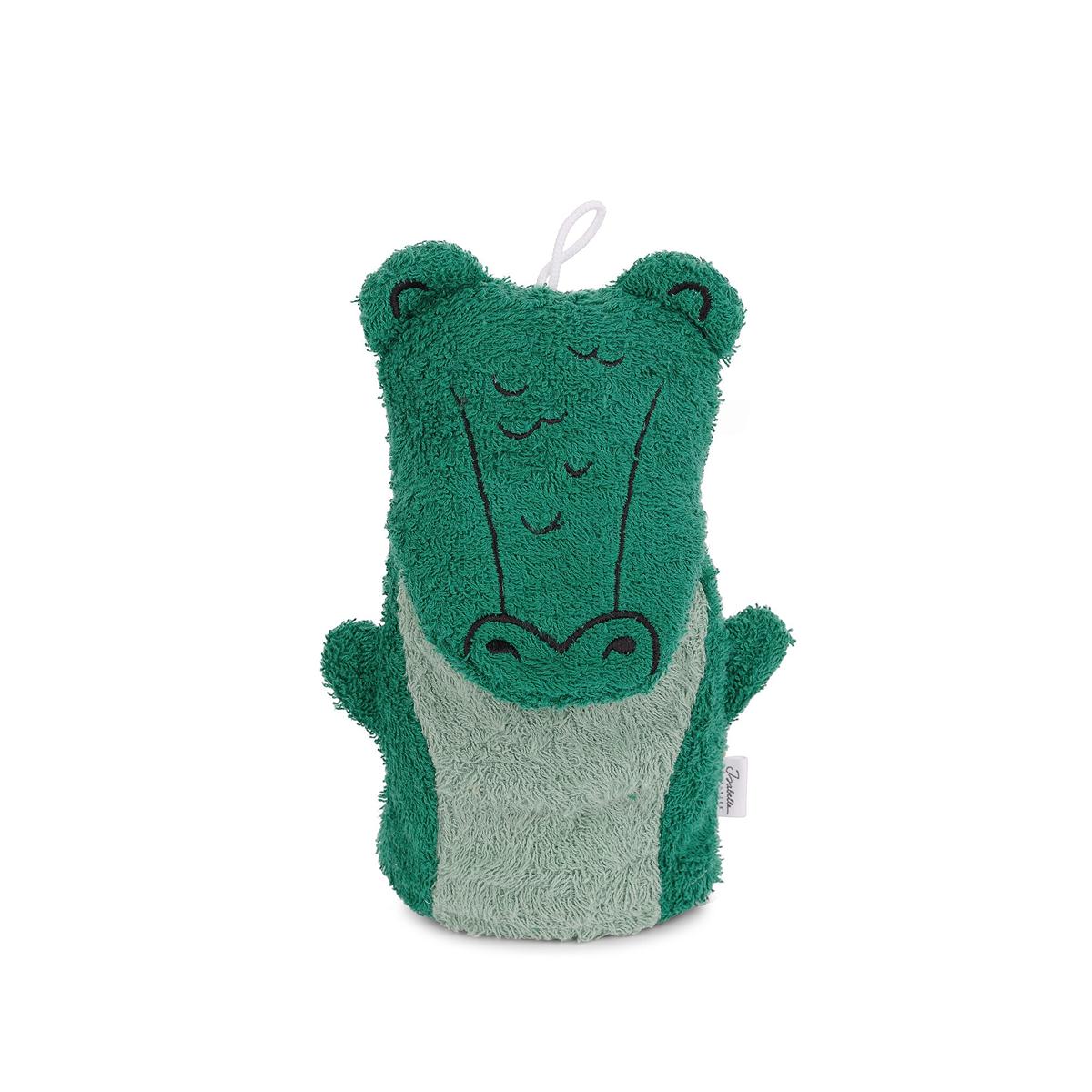 Isabelle Laurier Cotton Bath Mitt – Cosmo the Crocodile