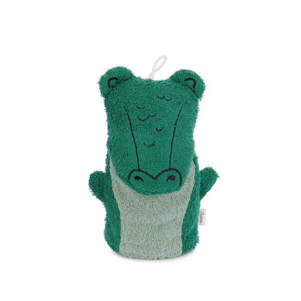 Isabelle Laurier Cotton Bath Mitt – Cosmo the Crocodile