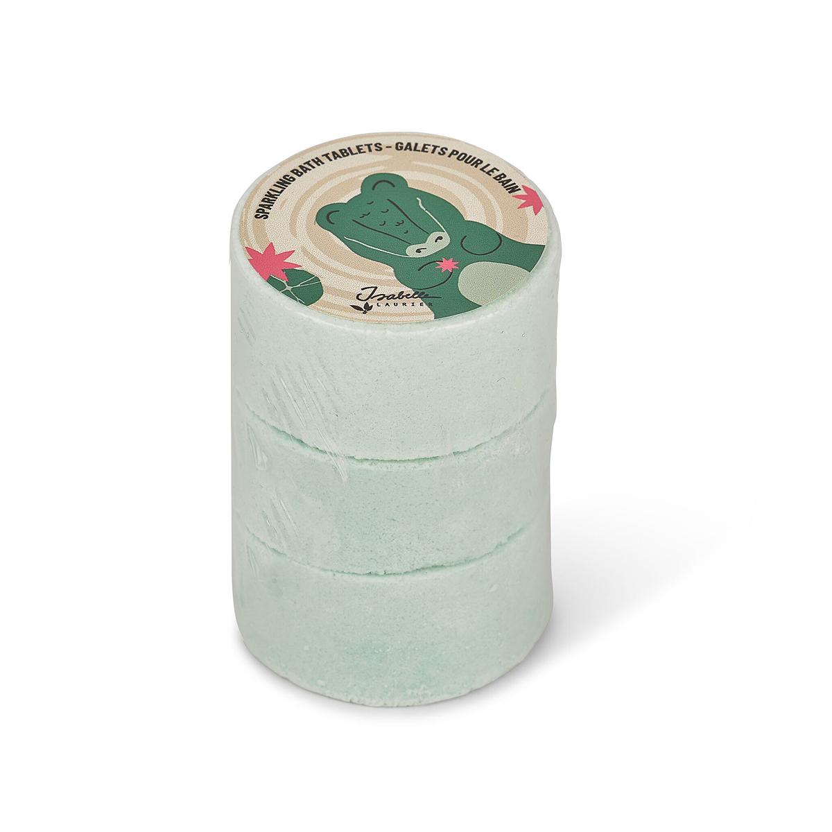 Isabelle Laurier Fizzing Bath Tablets Cosmo the Crocodile – Soft Musk 75g