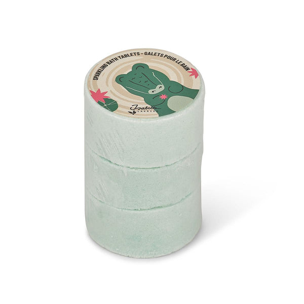 Isabelle Laurier Fizzing Bath Tablets Cosmo the Crocodile – Soft Musk 75g