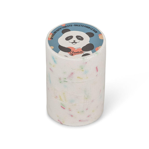 Isabelle Laurier Fizzing Bath Tablets Pip the Panda – Coconut 75g