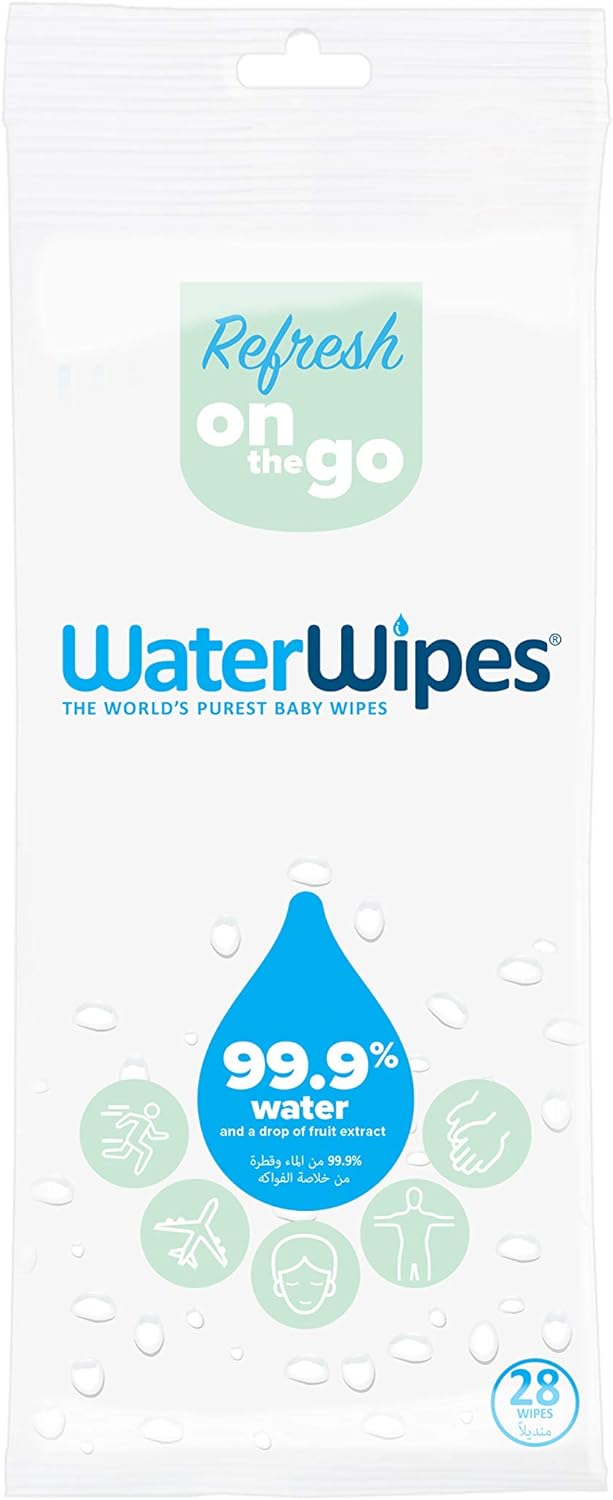 WaterWipes - Water Wipes Refresh On The Go Wipes | MazenOnline
