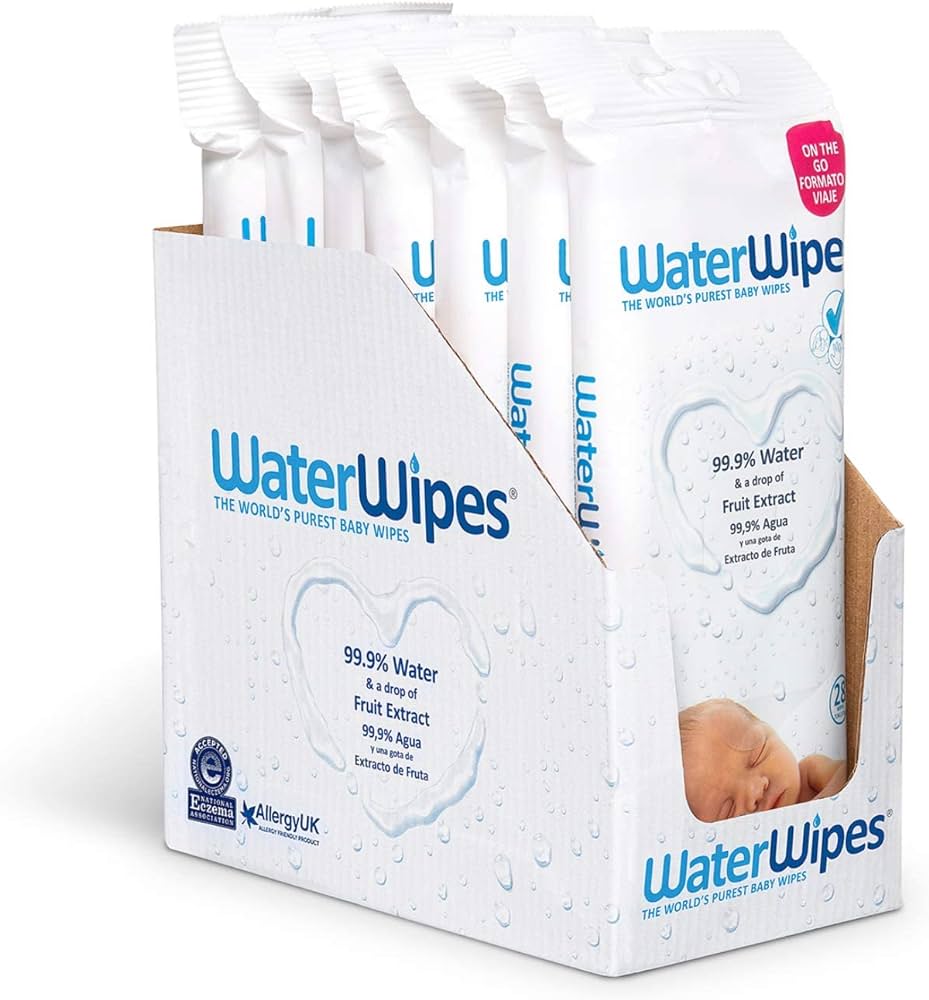 WaterWipes - Water Wipes Plastic Free On the Go Wipes | MazenOnline