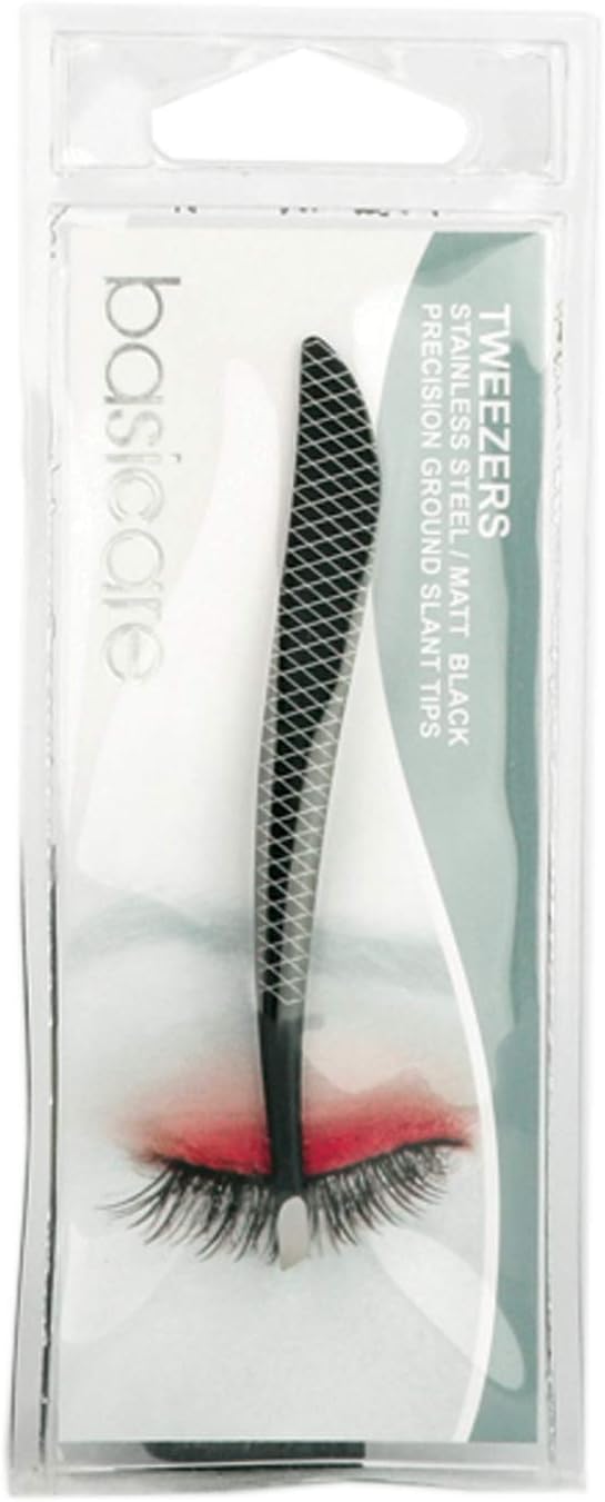 Tweezers, Stainless steel/Matt Black - MazenOnline Main image