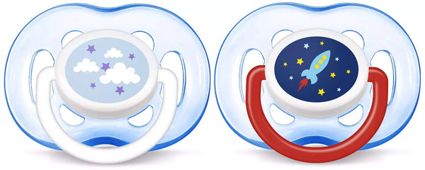 Freeflow Pacifier, 18M Plus - Pack Of 2, Assorted - MazenOnline