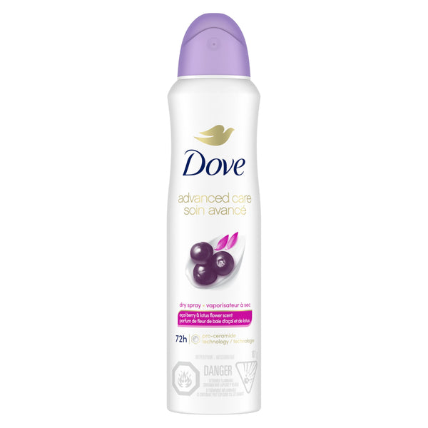 DOVE - Advanced Care Antiperspirant Dry Spray, for 72H Sweat & Odour Protection | MazenOnline