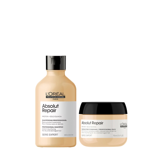 L'Oréal Professionnel - Absolut Repair Shampoo and Travel Size Mask Copack | MazenOnline