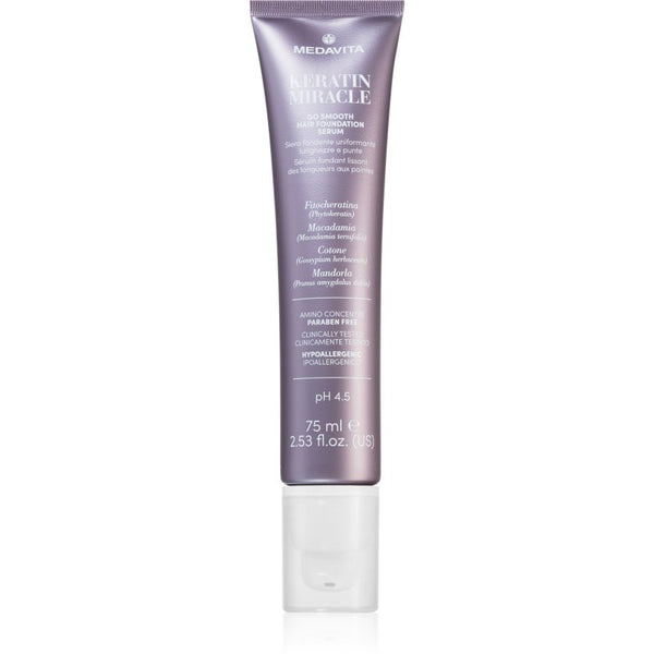 Keratin Miracle Go Smooth Hair Foundation Serum - MazenOnline